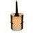 Mid 20th Century Scandinavian Teak and Curved Glass Pendant Light, 1960s For Sale - Image 5 of 11
