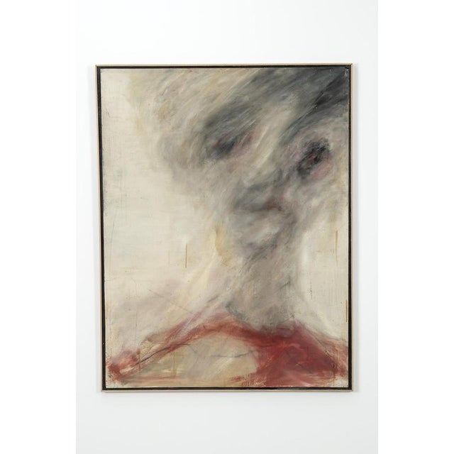 Abstract Portrait, Painting on Board, Framed For Sale - Image 8 of 8