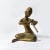 This is a striking vintage brass figurine of a Thai musician or snake charmer! This gorgeous solid brass figurine features...