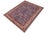 Enhance your home with this exquisite hand-knotted Super Kazak rug, crafted from fine hand-spun wool and dyed with all-...