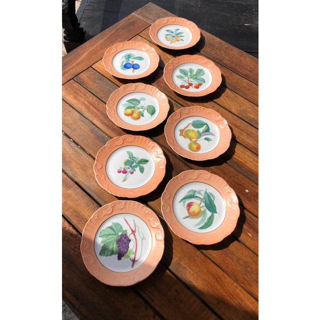 Mottahedeh “Vista Alegre” Fruits Design Dessert or Salad