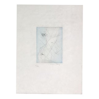 Man Ray, The Rooms, Poems of the Time That Does Not Pass, 1958, Etching For Sale