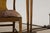 Sheraton-Style Zebrawood and Burl Serpentine Edge Console Table With Matching Zebra Side Chair For Sale - Image 11 of 13