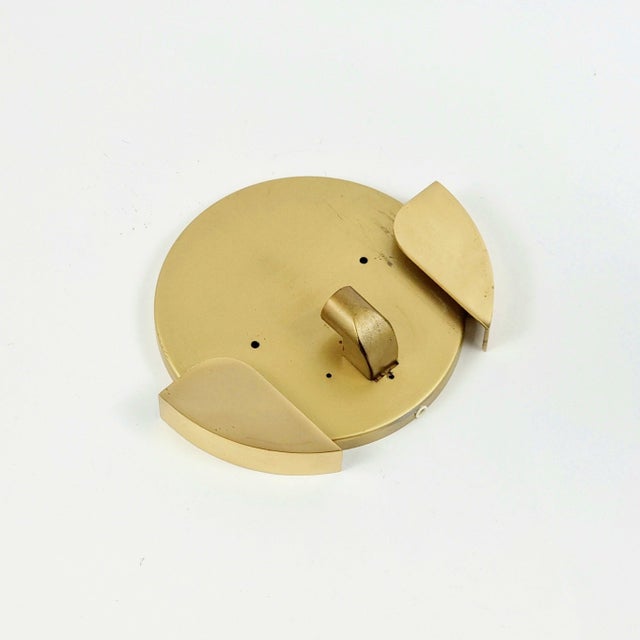 Mid-Century Modern Dark-Toned Murano Glass & Brass Sconce from Kaiser Leuchten, Germany, 1960s For Sale - Image 8 of 10