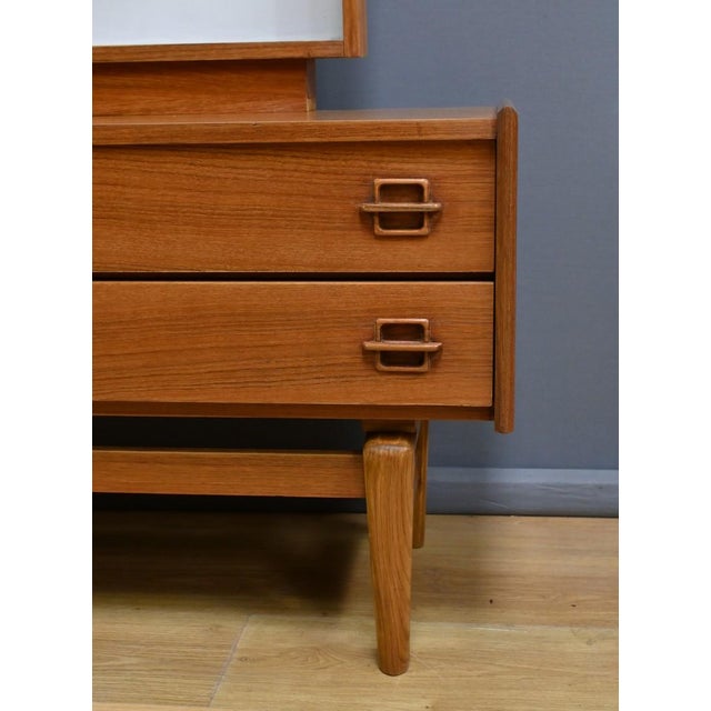 Scandinavian Teak Dressing Table, 1960s For Sale - Image 11 of 18