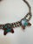 1970s Native American Silver Kachina Necklace With Turquoise & Coral Chip Inlay For Sale - Image 9 of 9