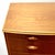 1950s Danish Teak 8 Drawer Tall Dresser W/ Curved Front For Sale - Image 11 of 14