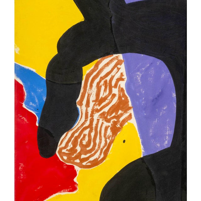 Jack Roth (American, 1927-2004), "Rope Dancer #10", Acrylic on Canvas, 1980, titled, signed and dated "Roth 80" verso with...