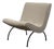 Milo Baughman Scoop Chair - Iron Base - Thayer Coggin Circa 1960s For Sale