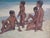 Pablo Matania, Boys on the Beach, Mid Century, Oil on Canvas For Sale - Image 9 of 18