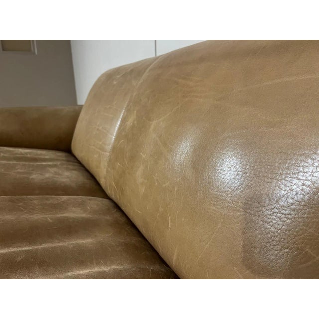 Vintage 760 Bulli 2-Seater Sofa in Leather from Leolux, 1980s For Sale - Image 9 of 12