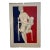 Midcentury Nude Figure on Board Framed Figure Study For Sale