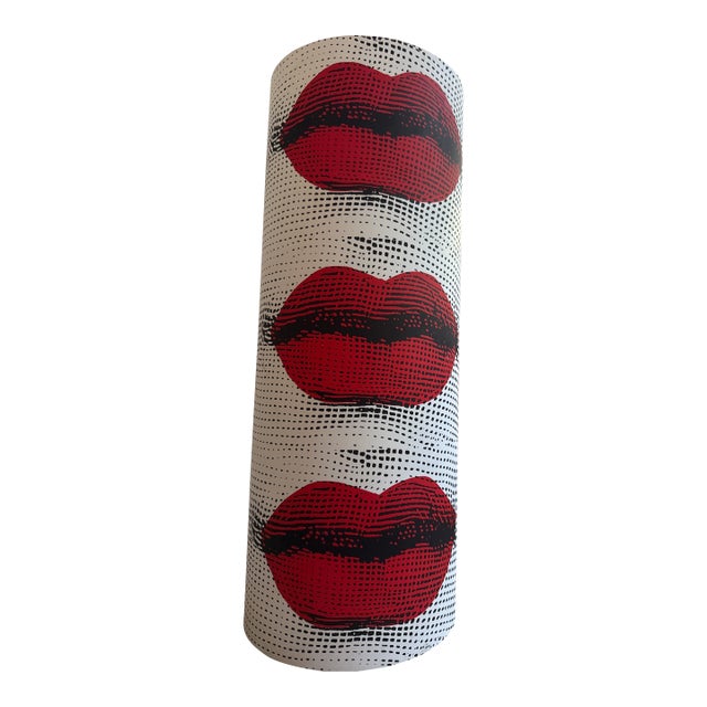 Boca, Italian Modern Floor Lamp Sole by Piero Fornasetti for Antonangeli Illuminazione, 1990s For Sale