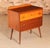 Mid-Century Mahogany Chest of Drawers with Brass Handles by Lebus, 1950s For Sale - Image 3 of 12