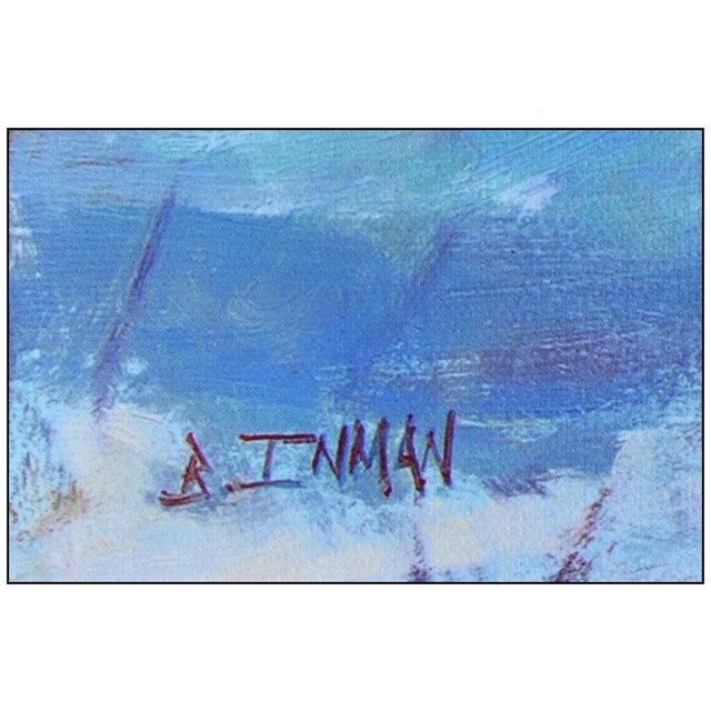 Contemporary Late 20th Century Snow On The Knoll, Bill Inman For Sale - Image 3 of 4