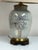 Late 20th Century Chinoiserie Floral Ceramic Table Lamp, Late 20th Century For Sale - Image 5 of 12