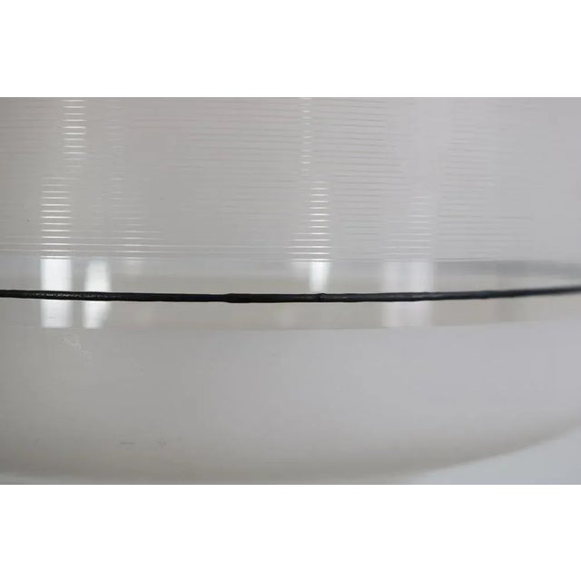 White Italian Pendant Lamp, 1960s For Sale - Image 8 of 13