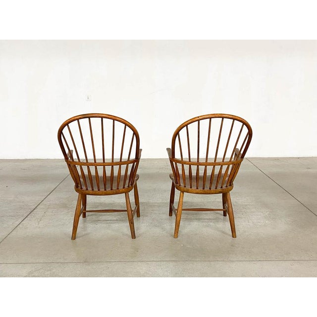 Set Dining Chairs CH18A for Carl Hansen & Son For Sale - Image 5 of 18