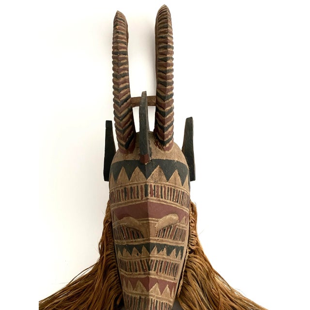 1960s Bobo Tribal Mask Burkina Faso For Sale - Image 4 of 8