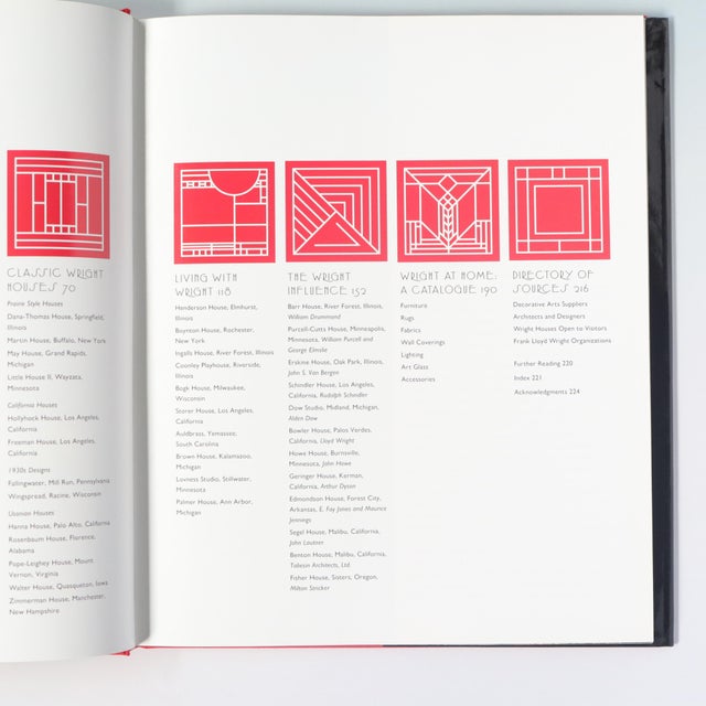 Brown 1992 “The Wright Style” Frank Lloyd Wright First Edition by Carla Lind For Sale - Image 8 of 13