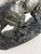 Ceramic French Artist, Dog Sculpture, 19th Century, Terracotta For Sale - Image 7 of 18