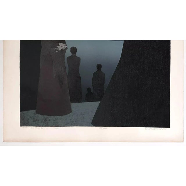 Lithograph in colors on paper. Hand signed, dated titled and numbered lower margin by Will Barnet. From edition of 300....