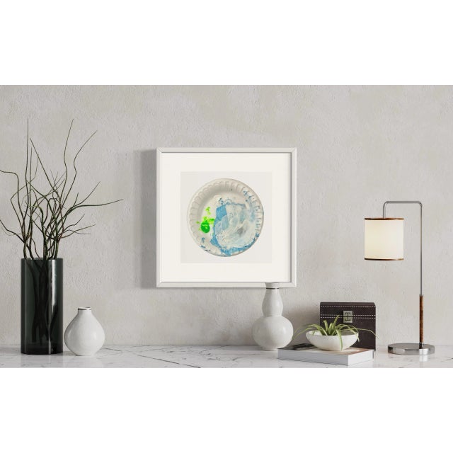 Abstract Circle Palette #3 Abstract Painting For Sale - Image 3 of 6