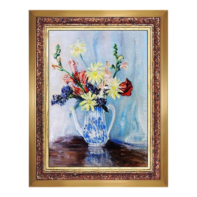 Mid 20th Century Floral Tea, Johann Berthelsen For Sale