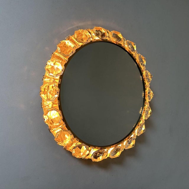 Illuminated Mirror Model No. 3648 by E. Bakalowits & Söhne, Austria, 1950s For Sale - Image 3 of 18