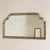 Hollywood Regency Large Spanish Gilt Brass and Smoked Mirror, 1980s For Sale - Image 3 of 13