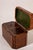 19th Century 19th Century English Mahogany Tea Caddy With Satinwood Inlay and Intact Interior Compartments For Sale - Image 5 of 6