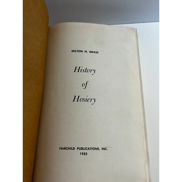 American 1956 History of Hosiery Book For Sale - Image 3 of 11