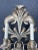 Italian Vintage Italian 4 Light Silver Leafed Wall Sconce ~ Very Large For Sale - Image 3 of 11