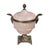 Antique French Silver Onyx Sugar Bowl, 1920s For Sale - Image 11 of 11