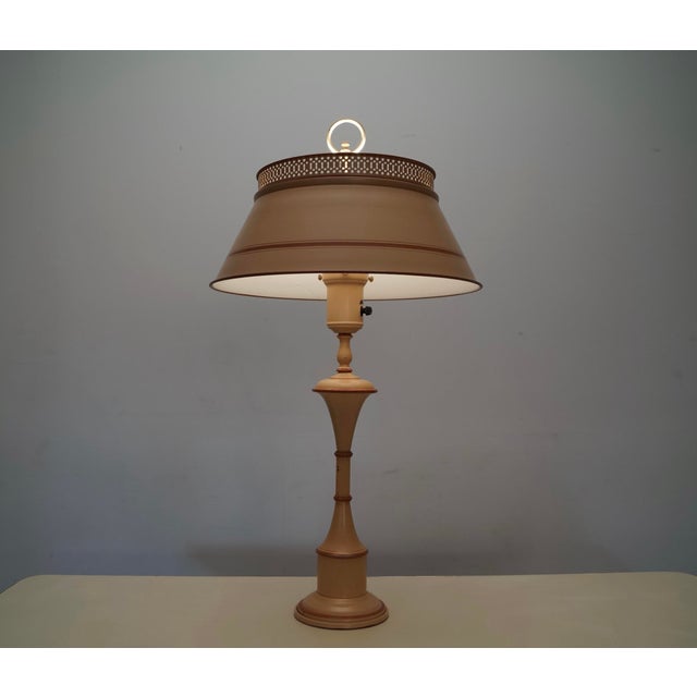 1940’s Hollywood Regency Coral Table Lamp For Sale - Image 11 of 12