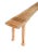 Sculptural Teak Wood Bench Carved Detailing, Modern Organic For Sale - Image 9 of 11