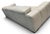 Off-white Natuzzi Italia Balance 3-Seat Leather Reclining Sofa For Sale - Image 8 of 10