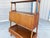 1950s Mid-Century Walnut Wall Unit Secretary Desk & Bookcase by Saginaw Furniture For Sale In Los Angeles - Image 6 of 18