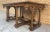 Antique Spanish Carved Church Table or Altar with Wood Stretchers For Sale - Image 5 of 14