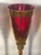 Gold 1970s Vietri Regalia Gold Enamel Ruby Champagne Glasses - Set of 4 For Sale - Image 8 of 8