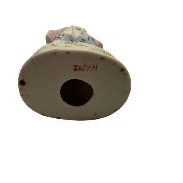 Ceramic Mid 20th Century Japanese Colonial Man Figurine For Sale - Image 7 of 7