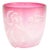 Steven Newell Pink Art Glass Bowl, 1981 For Sale
