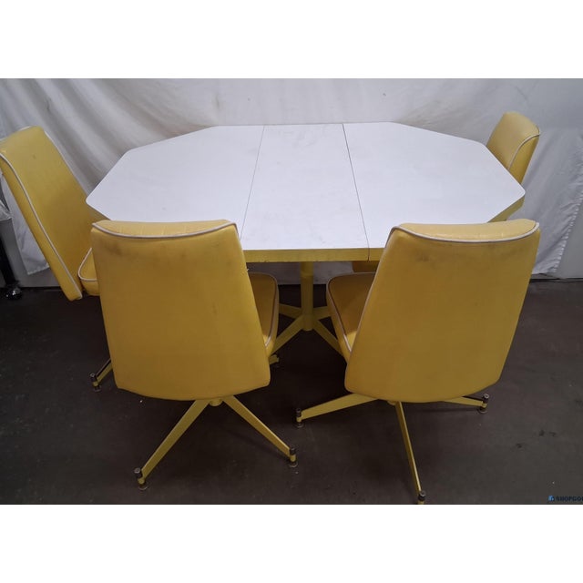 Authentic MCM Dining Set by Acme Chrome Corp. — 1960s Retro Dream For Sale - Image 9 of 10