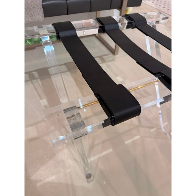 Black Luggage Stand For Sale - Image 8 of 8