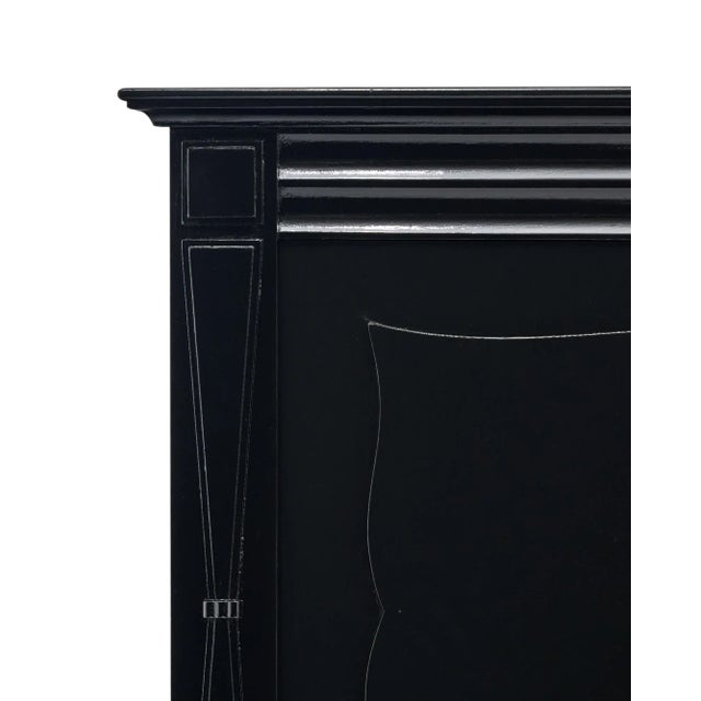 Art Deco Period Ebonized French Buffet For Sale In Austin - Image 6 of 9