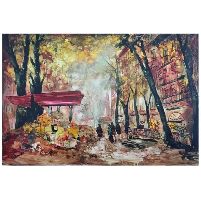 Low Temperature Glaze, Valentin Nector Saladrigas "Vanessa" For Sale - Image 4 of 4