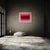 Contemporary Abstract Acrylic on Canvas "Adjusted Light (Rose Madder / Deep Rose Madder)" by Andy Harwood For Sale - Image 4 of 5
