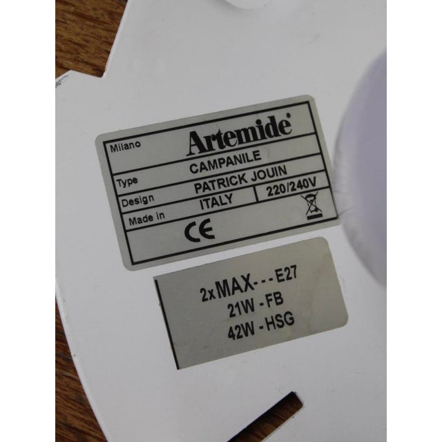 Monumental Campanile Wall Lights by Patrick Jouin for Artemide, 2000, Set of 5 For Sale - Image 10 of 16