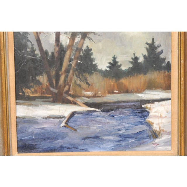 Mid 20th Century "Pot Creek" Taos, New Mexico Oil Painting For Sale In Atlanta - Image 6 of 13