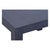 Contemporary Sanibel Raffia Game Table - Blue For Sale - Image 3 of 3